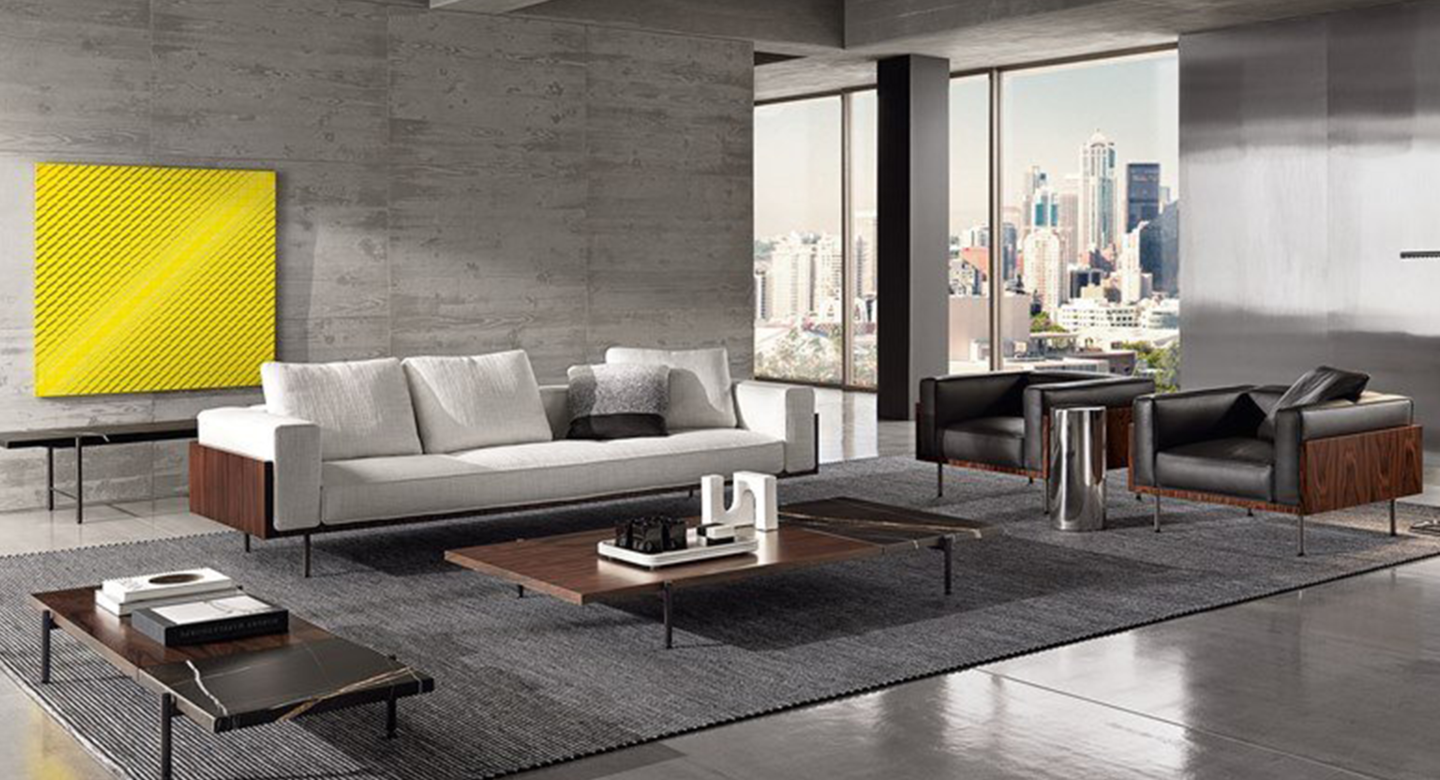 第13期图文 2022年新品 意大利家具 minotti 轻奢极简沙发上市