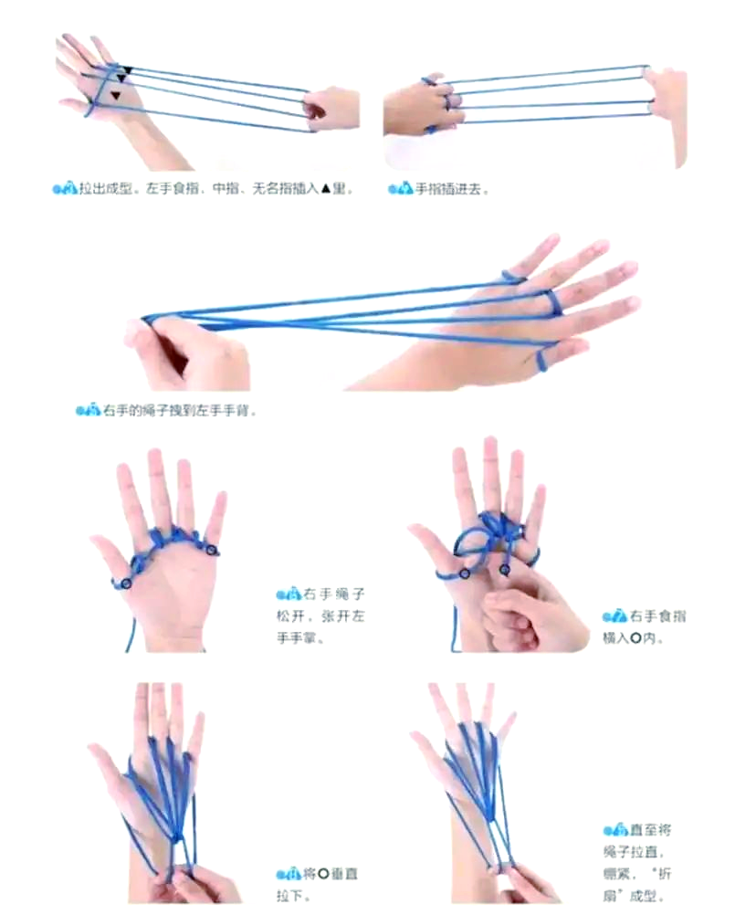 翻花绳游戏的魅力与教育意义