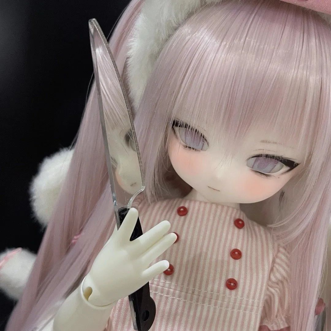可爱bjd娃娃女头
