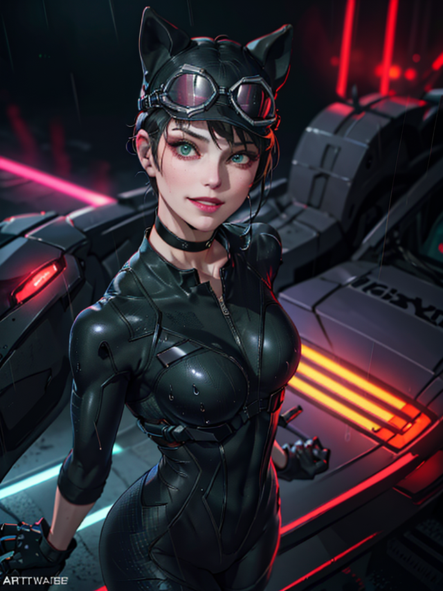 《蝙蝠侠》各种画风的猫女 头像 壁纸