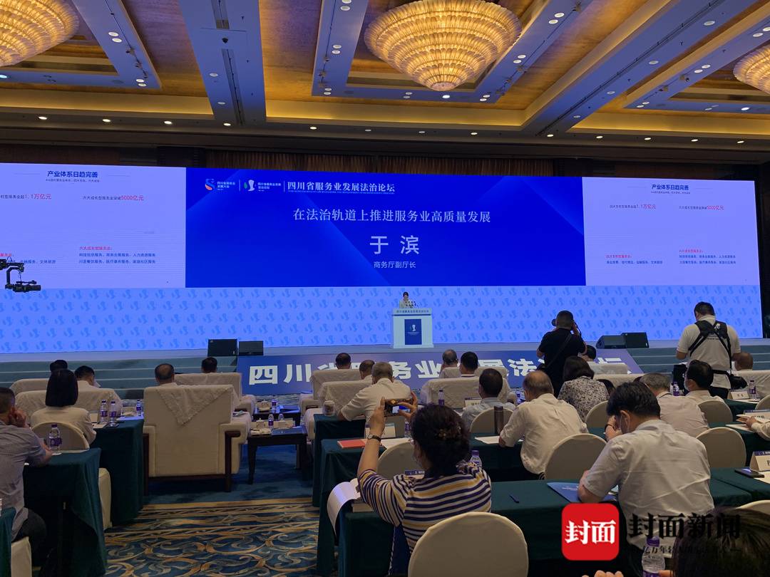 服务业发展法治论坛|四川省商务厅:用法治思维和法治方式 推动服务业