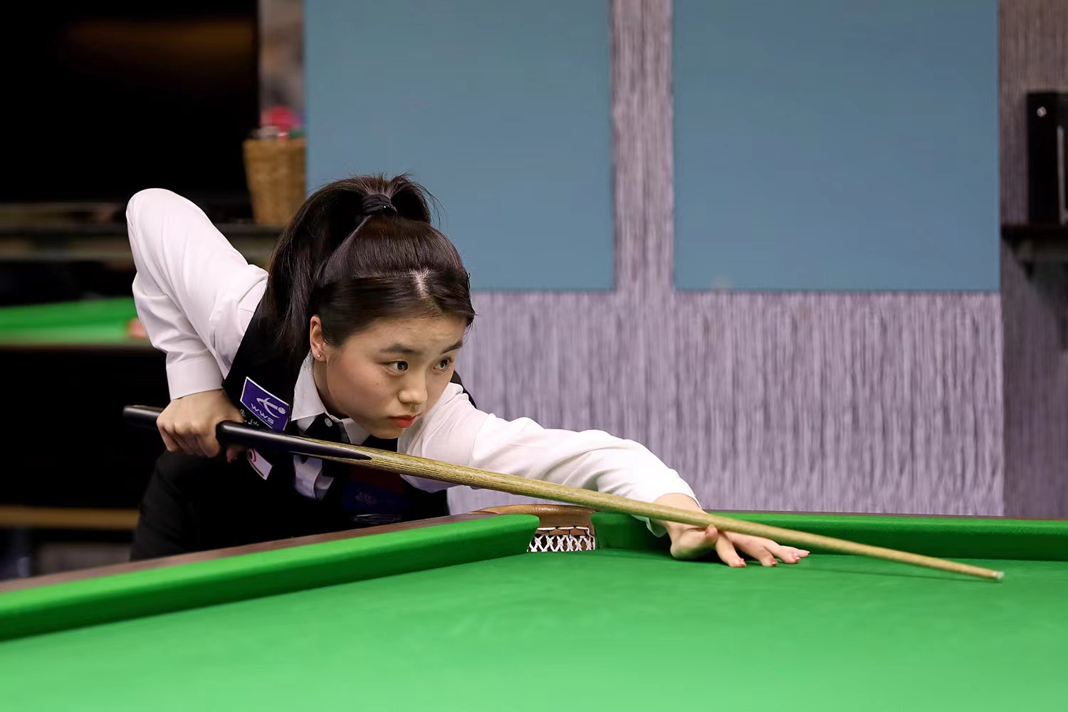 白雨露刷新女子斯诺克世锦赛单杆最高分