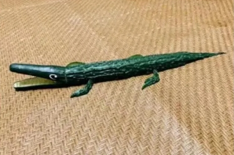 幼儿园作业用蔬菜做动物,作业收上来后,网友:这届家长潜力太大