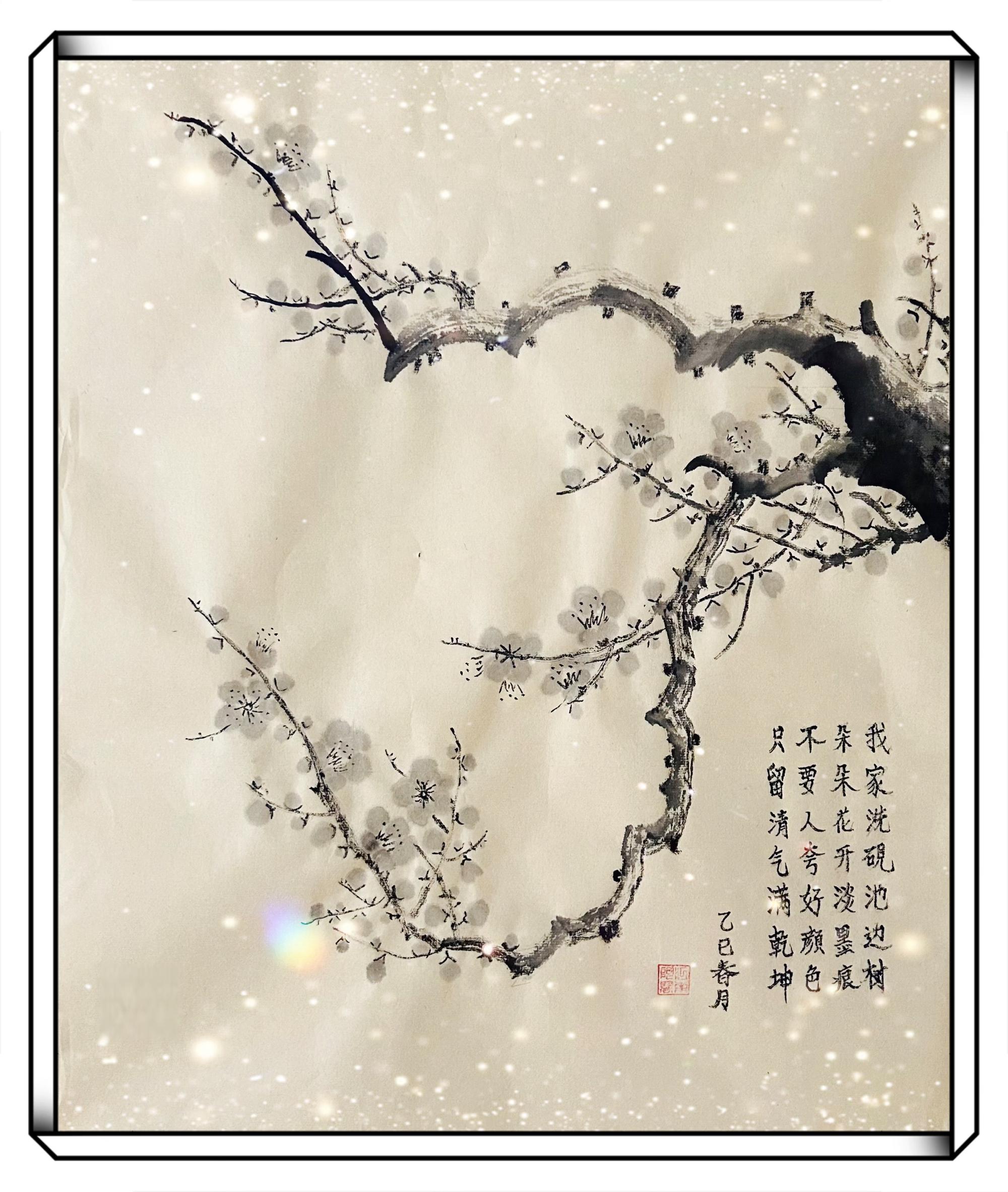 王冕徐渭的自题诗如何让一幅画从匠人之作升华为文人宣言?