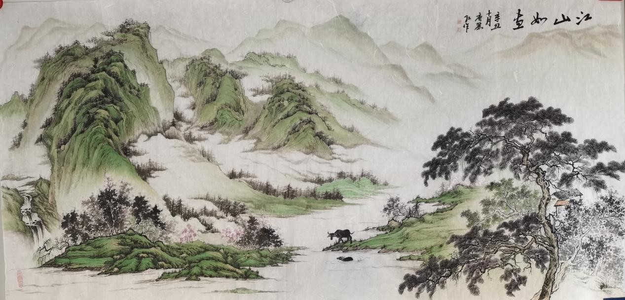 画家唐丽红获2021年度全国优秀文艺工作者荣誉称号