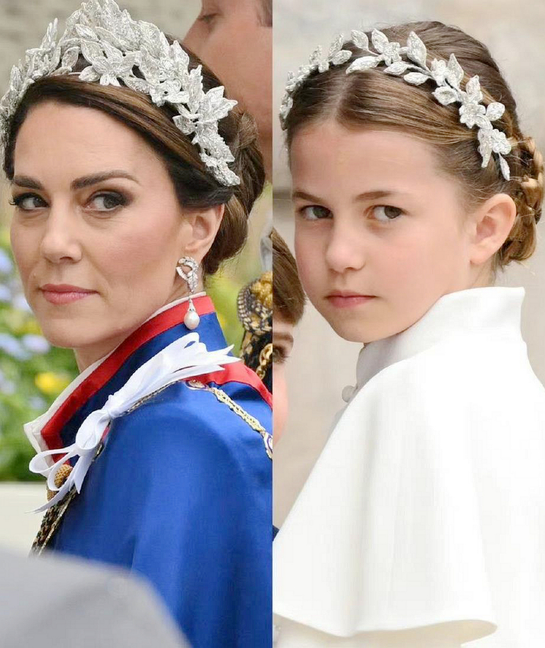 夏洛特小公主在查尔斯三世的加冕典礼上,夏洛特小公主成为了热议的