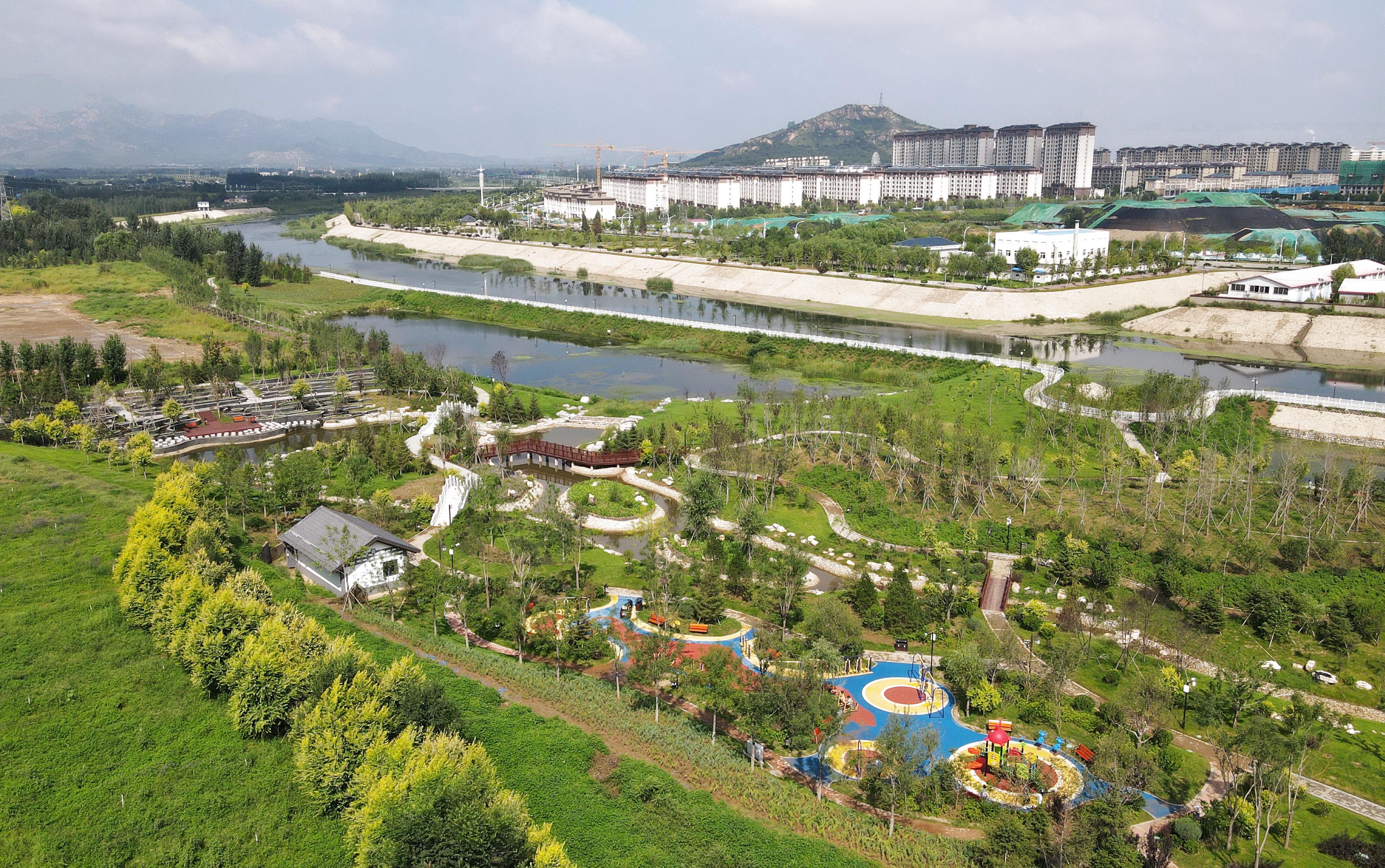 河北抚宁:风光旖旎洋河畔