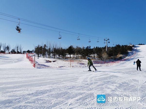 龙井海兰江滑雪场图片