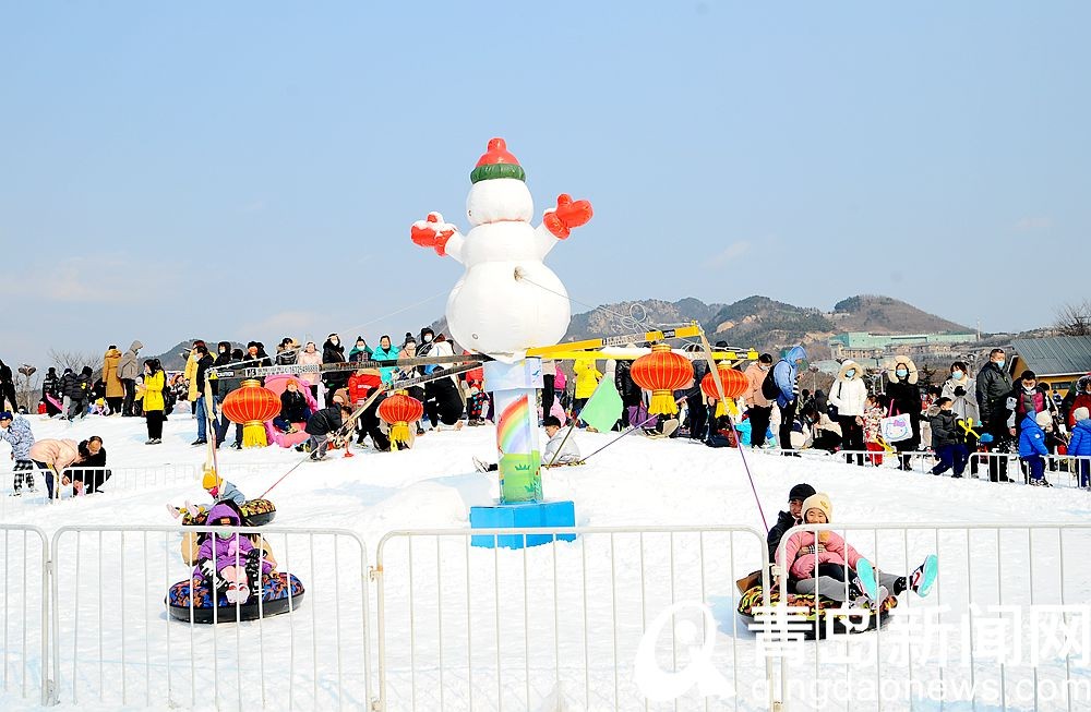 青岛北岸冰雪嘉年华图片