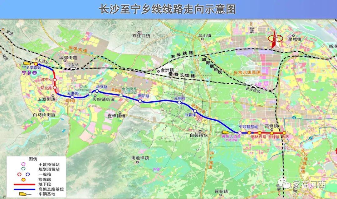 长宁快线线路图图片