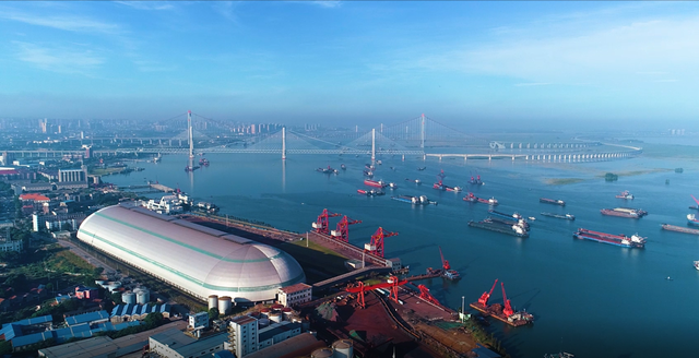 岳阳城陵矶港:通江达海"大港口"