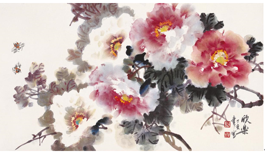 世界上的水都是相通的画家马欣乐印象