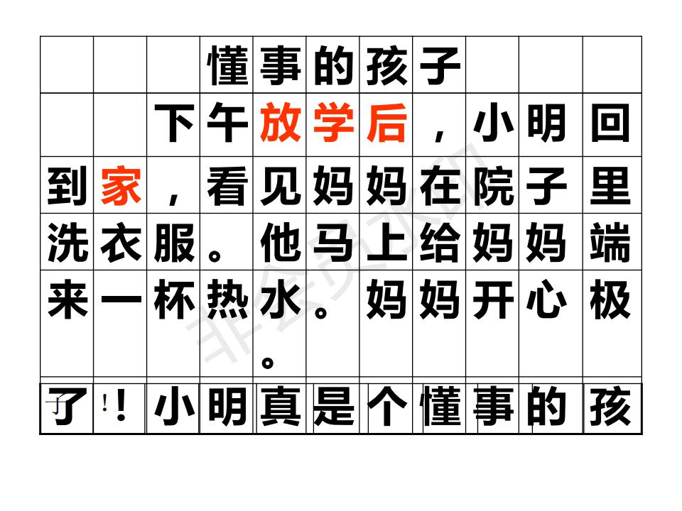 部編版小學一年級上冊語文看圖寫話專項訓練(含答案)