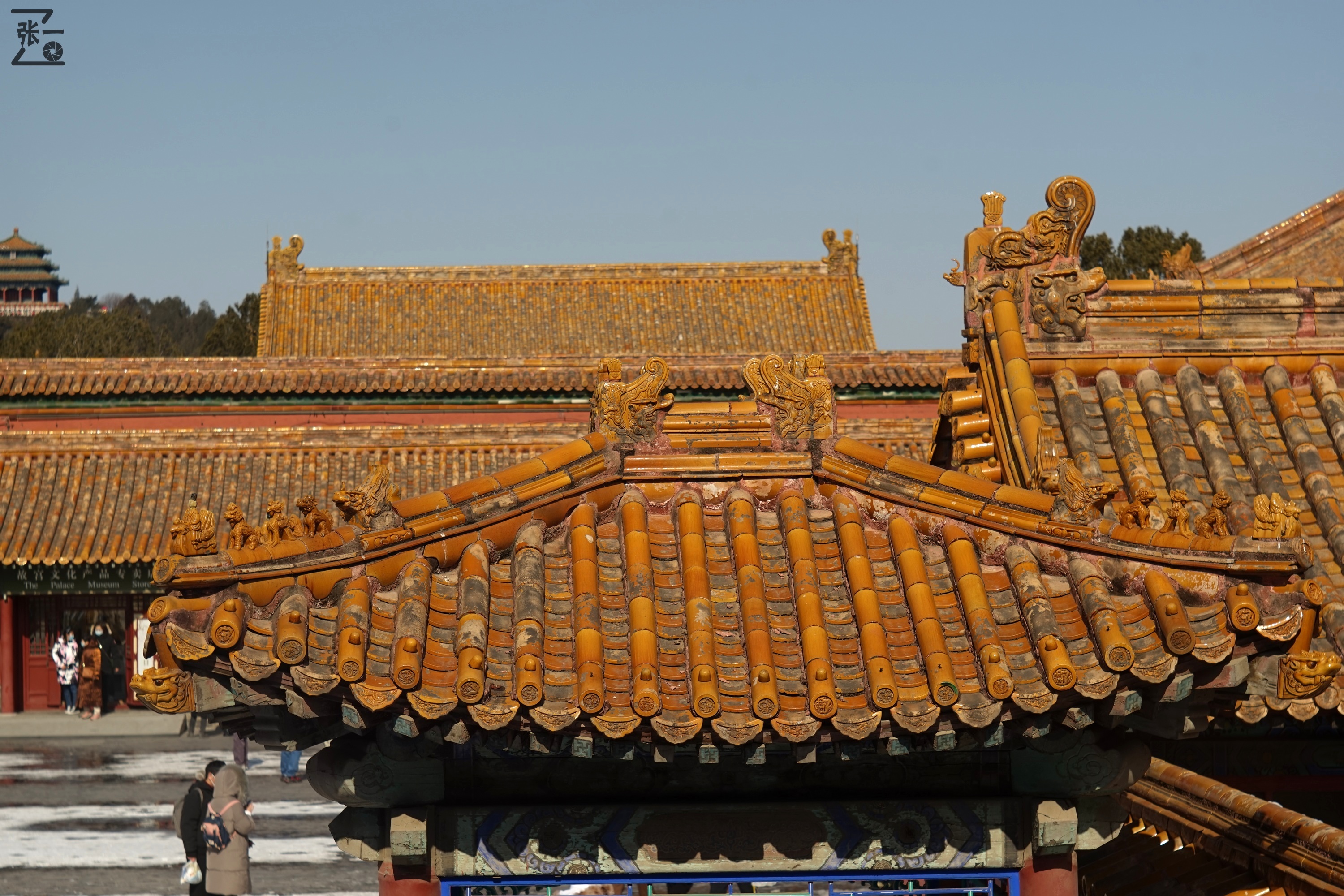 老镜头拍北京:中国产长城90/3.5镜头实拍雪后的故宫博物院!