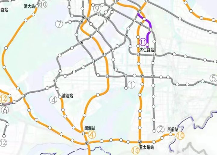 杭州10号线延长线图片