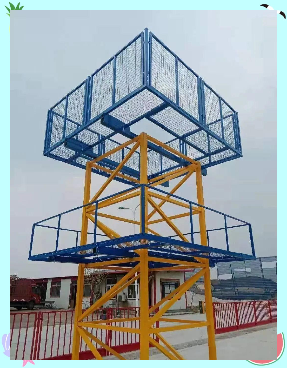 塔吊防攀爬安全隔离层的设计与制作