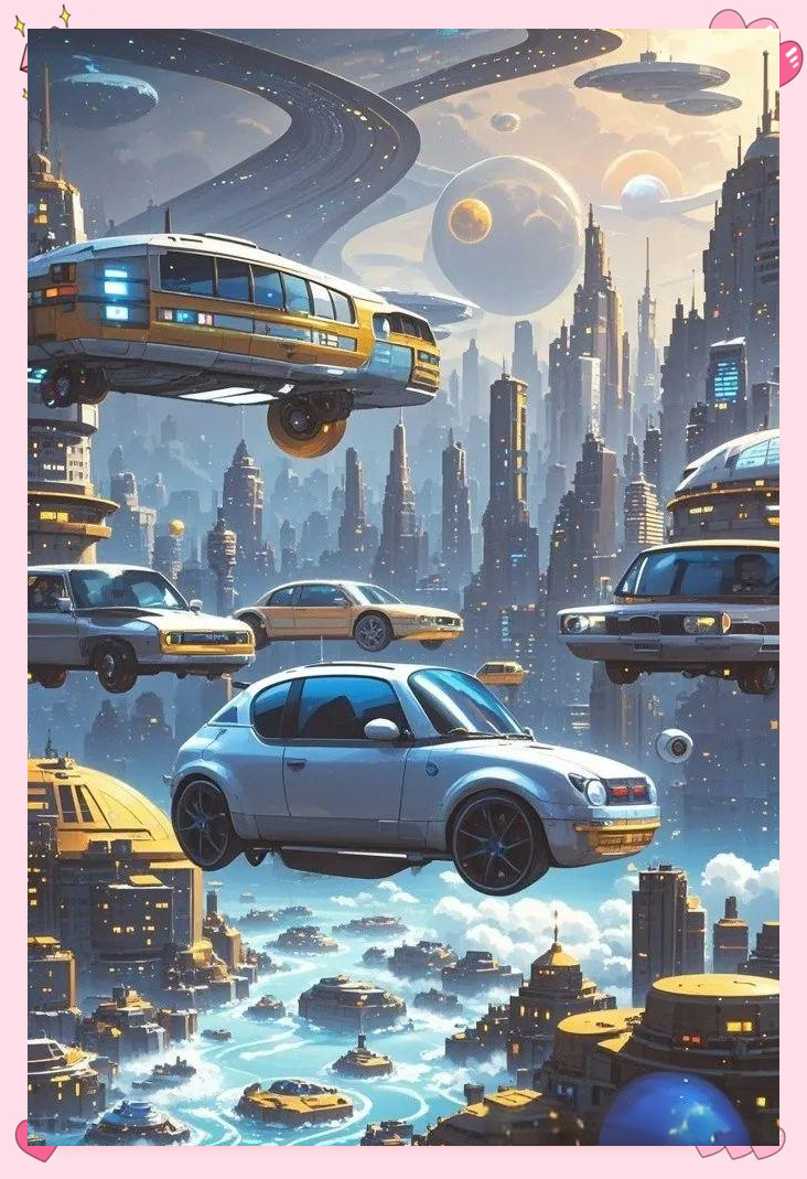 未来星球城市科幻主题绘画,众多创意主题等你探索