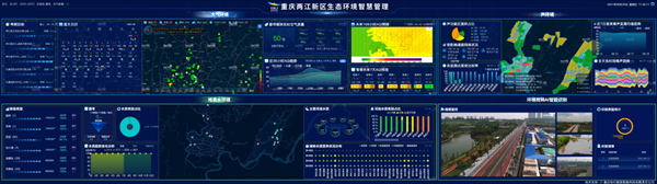 重庆两江新区生态环境大数据智慧管理系统正式发布