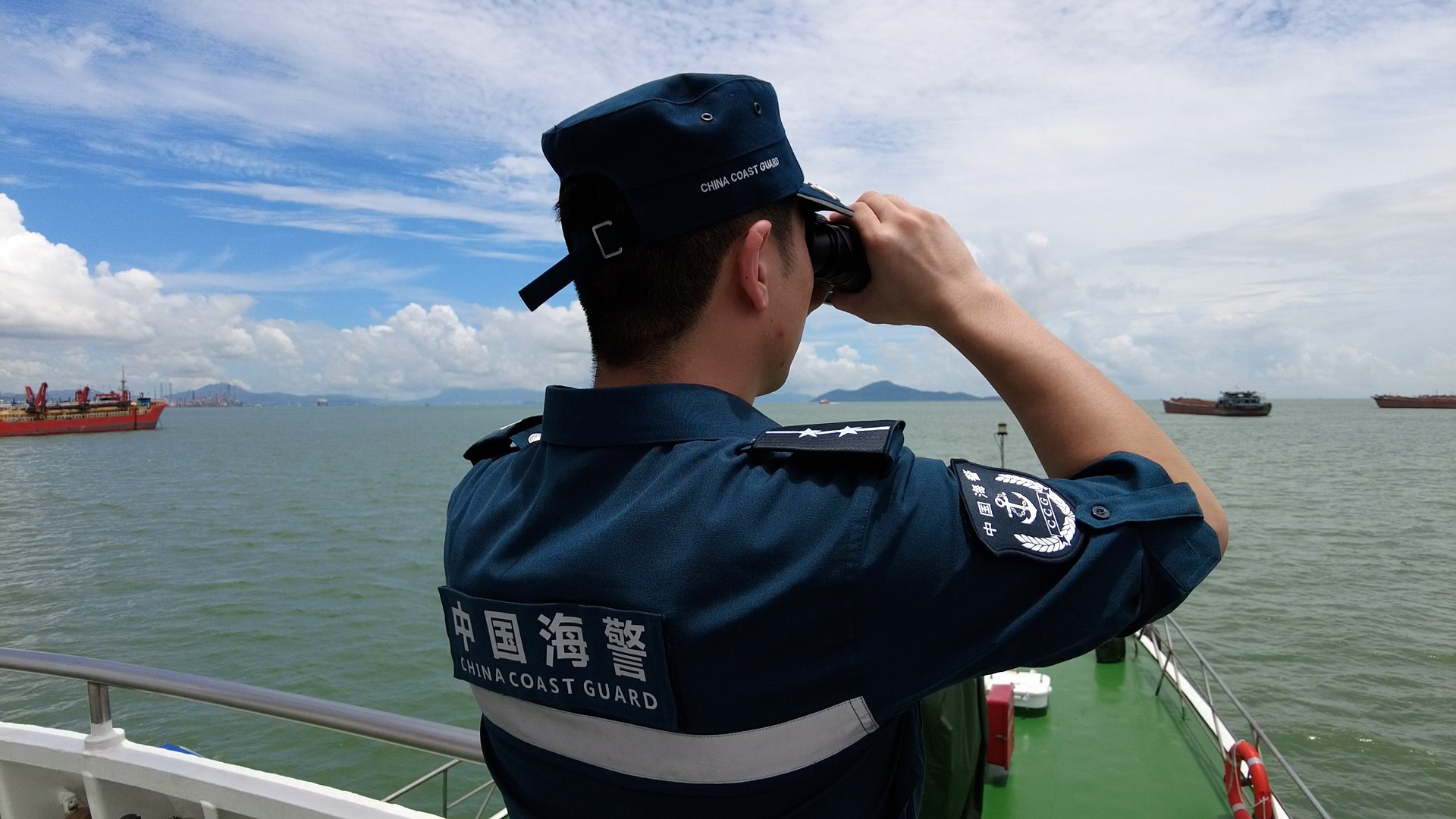 中国海警制服图片图片