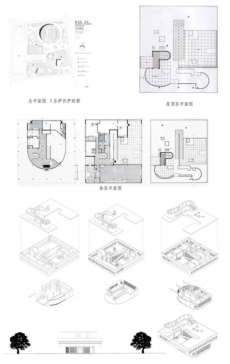 建筑空间组合平面图图片