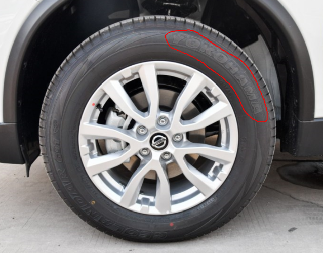 东风日产奇骏轮胎型号是什么?