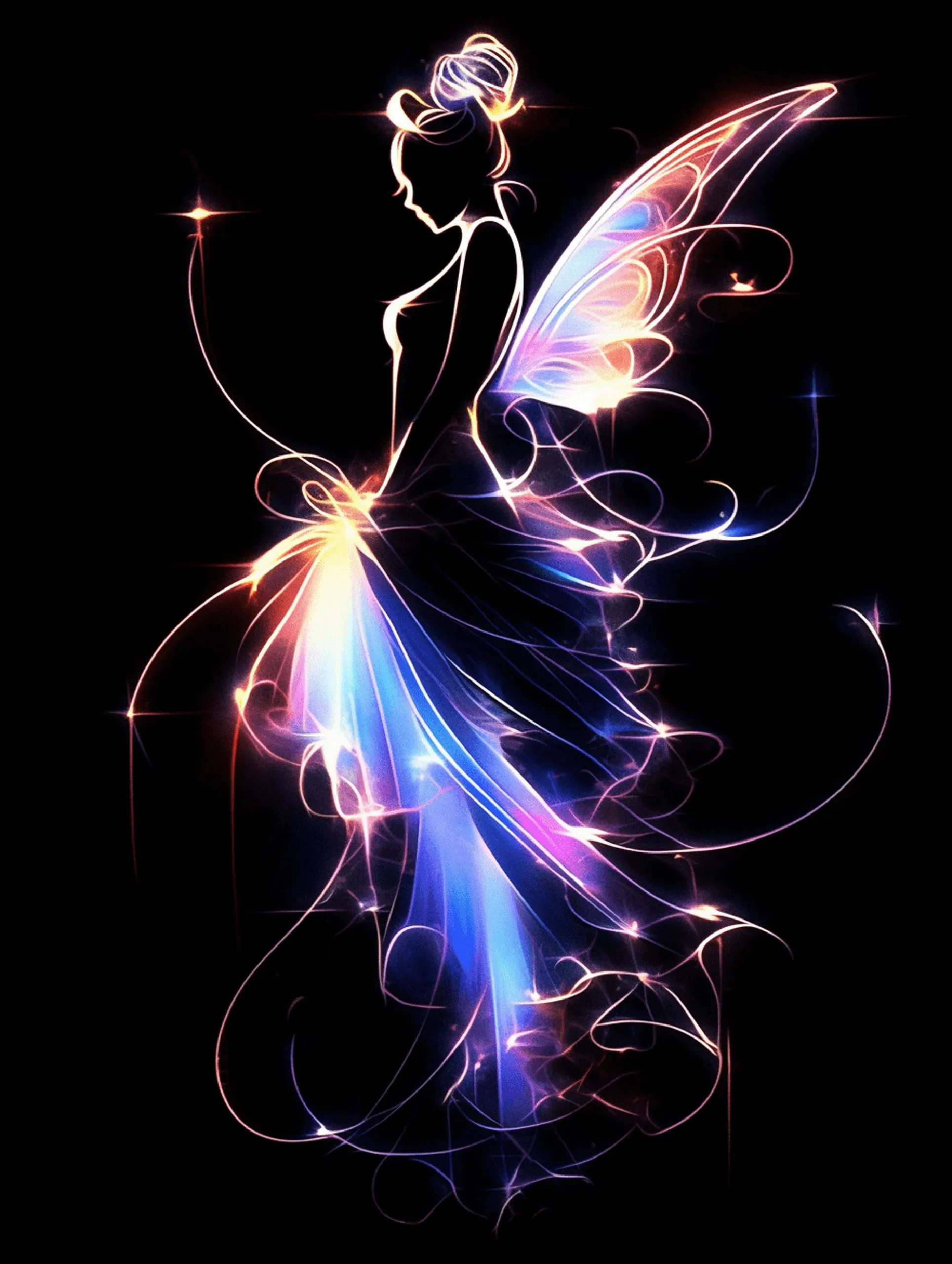 美图分享,站在黑暗中的美女,犹如夜空中最亮的星