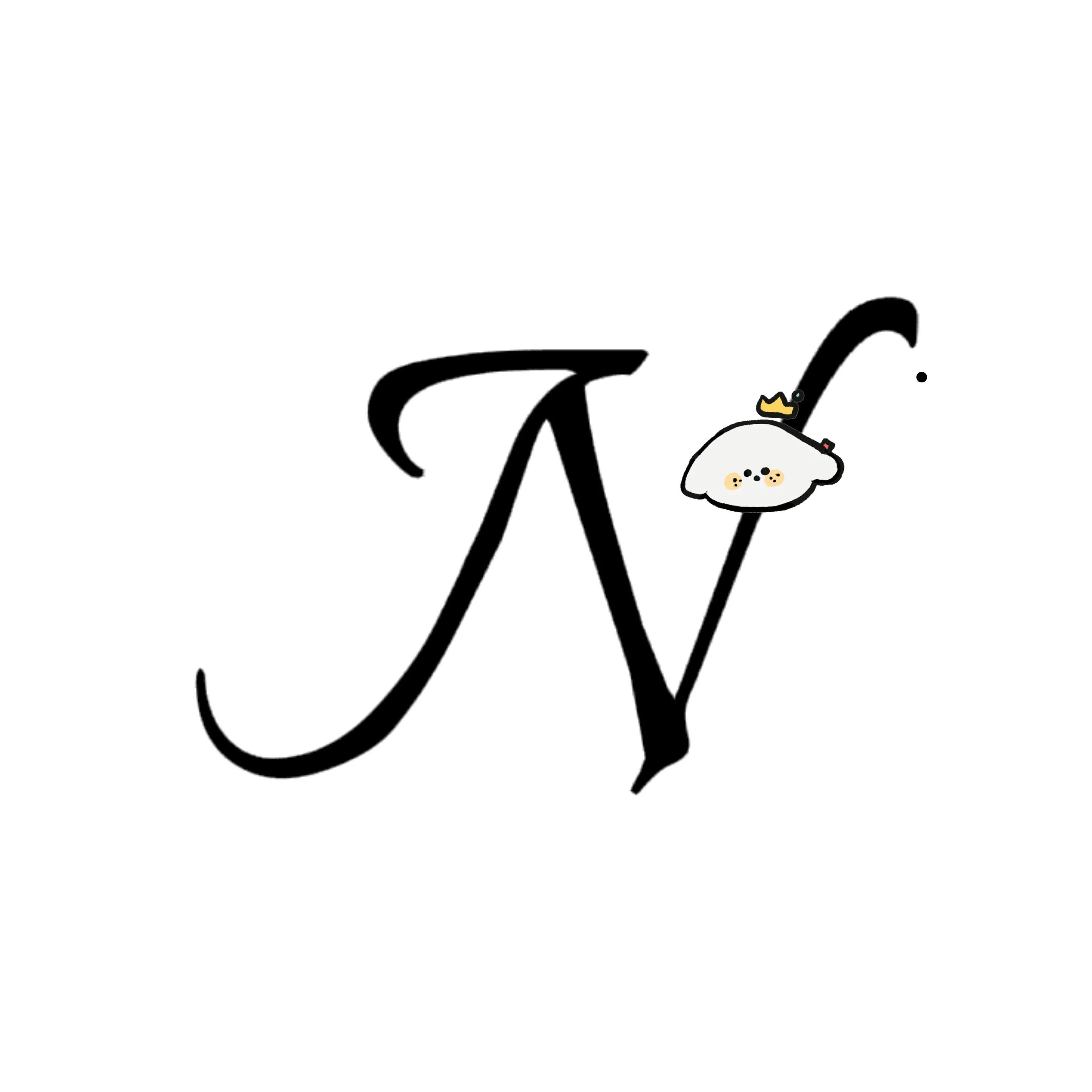 白色清爽简约干净头像