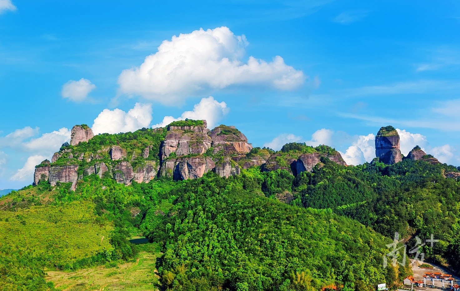 龙川霍山风景区图片图片