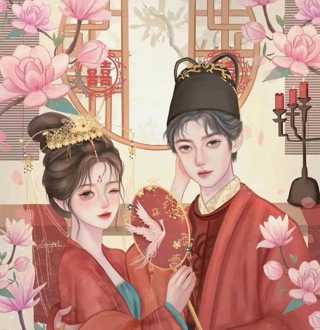 古风新娘头像
