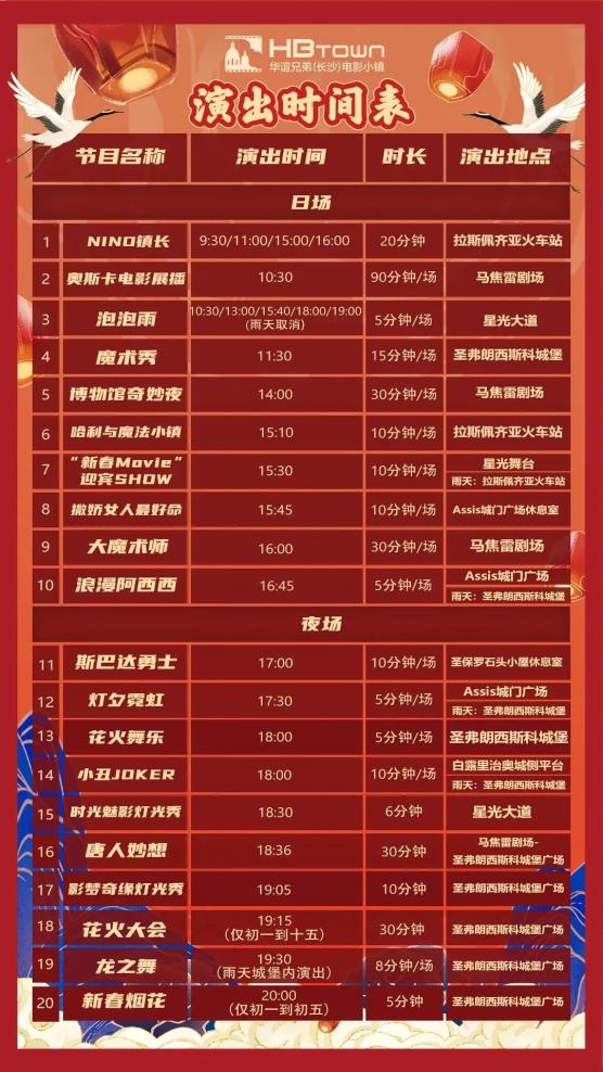 虎年,不亦乐"虎"!去华谊兄弟(长沙)电影小镇玩转"必玩榜 "top1