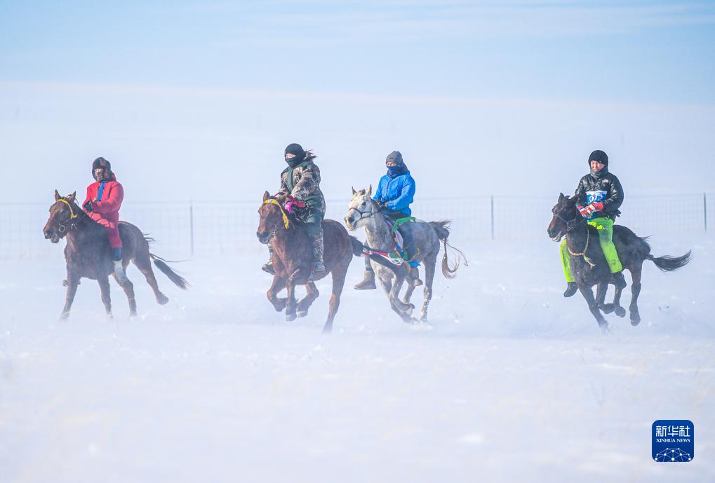 赛马——锡林郭勒蒙古马超级联赛开赛