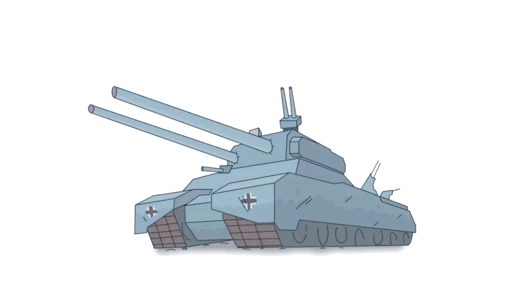 柒彩2021年首个作品:巨鼠p1000坦克,nazi德国的疯狂武器计划