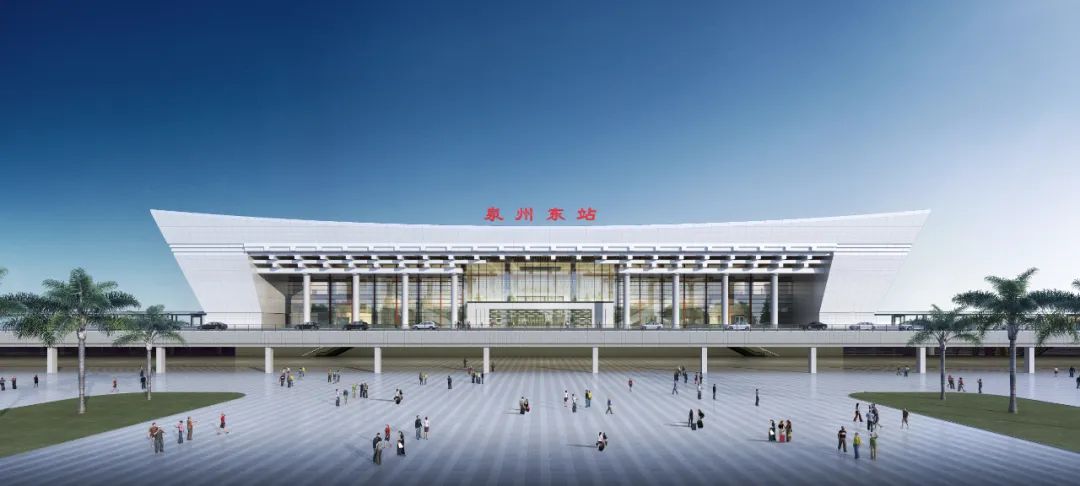 福厦高铁泉州东站预计6月中旬全面完工