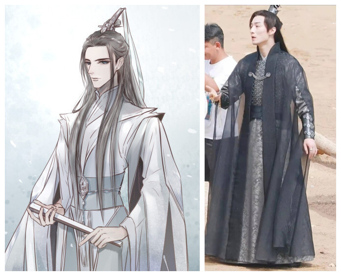 吉星高照:师无渡造型曝光,看到戚容演员,你还想当小镜王妃吗?
