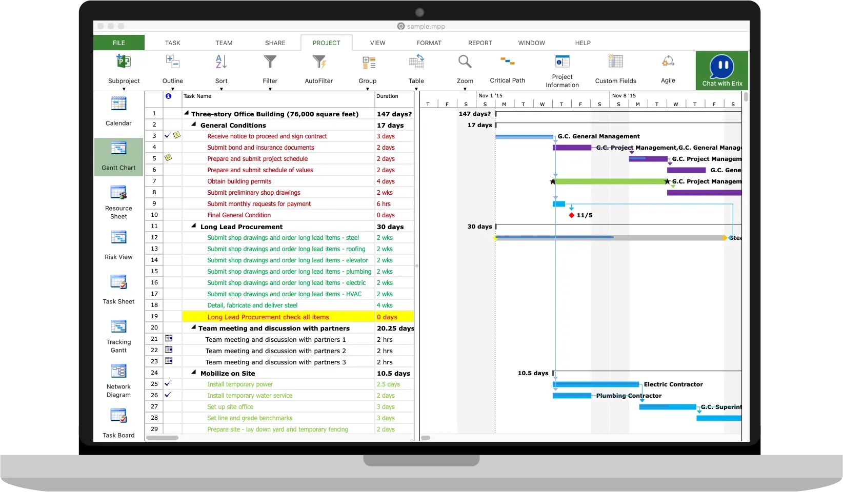 专注项目管理的mac工具 - project office pro 自带激活版