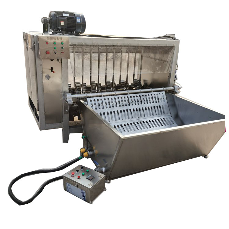 大型液压刨毛机 全自动猪牛羊脱毛机