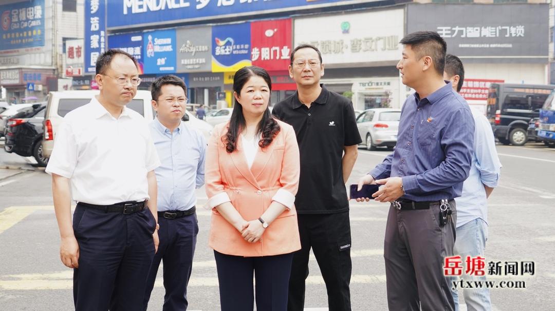 周赏玲督查全国文明城市集中攻坚与全面深化行动情况