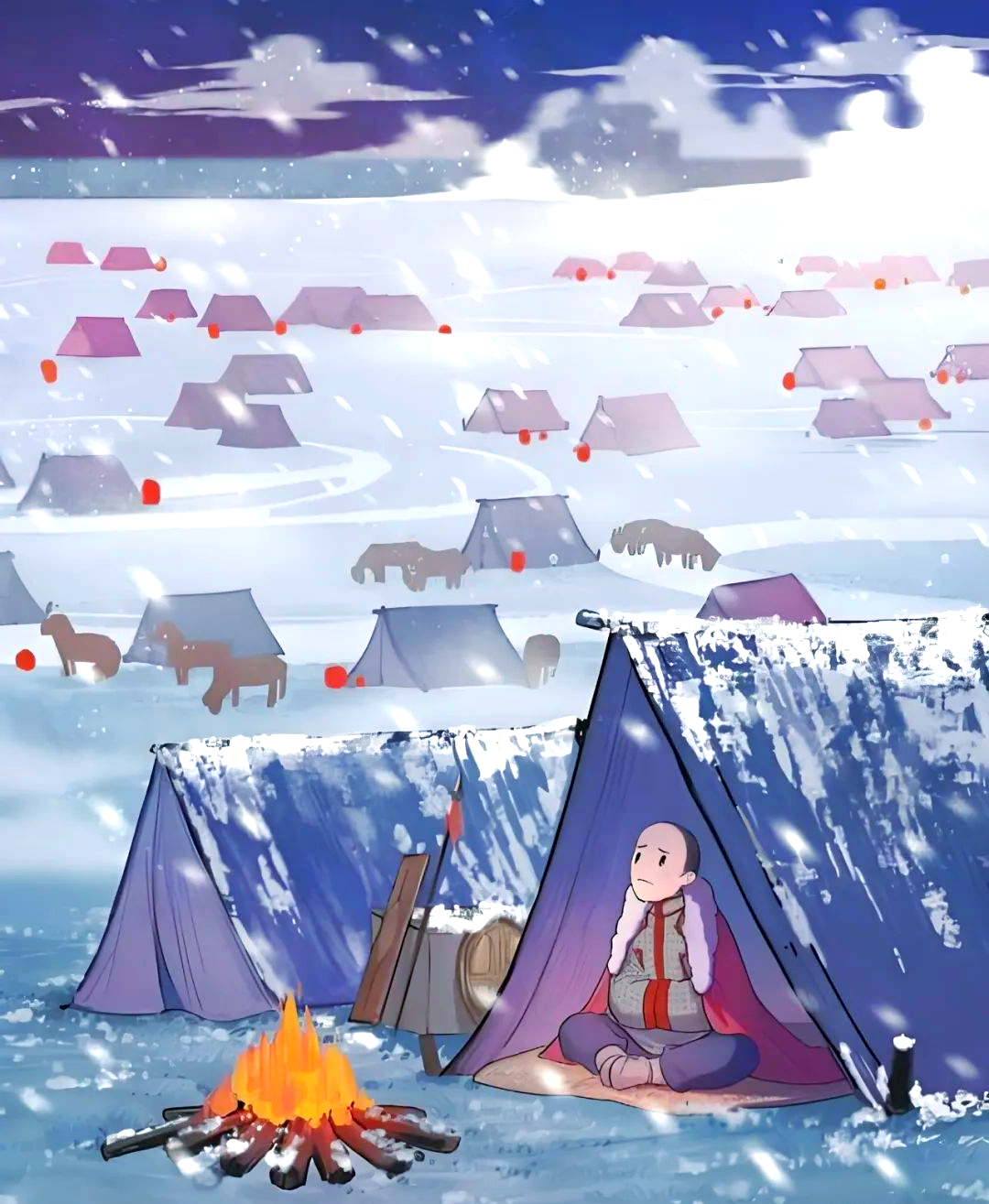 纳兰性德的《长相思》:塞外苍茫中的思乡情怀