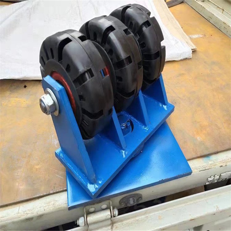 10吨重型万向轮 铁芯尼龙脚手架万向脚轮