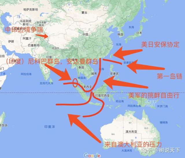 美日澳印组成亚洲"小北约,台湾跃跃欲试,中国到了危险时刻