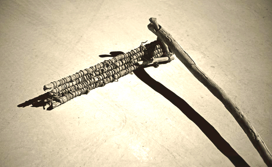 连枷:一种历史悠久的脱粒工具