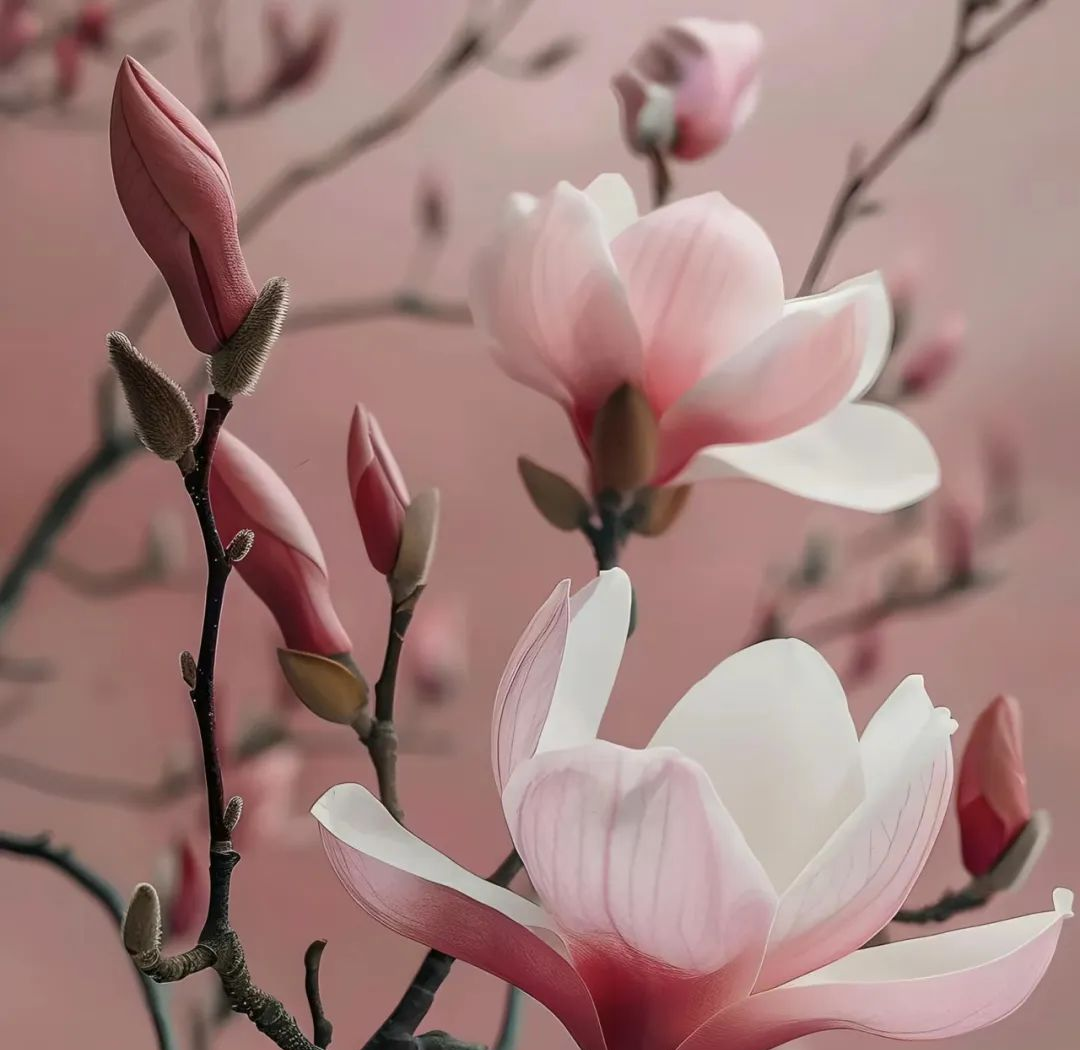 多种绝美花卉头像,清新素雅风格