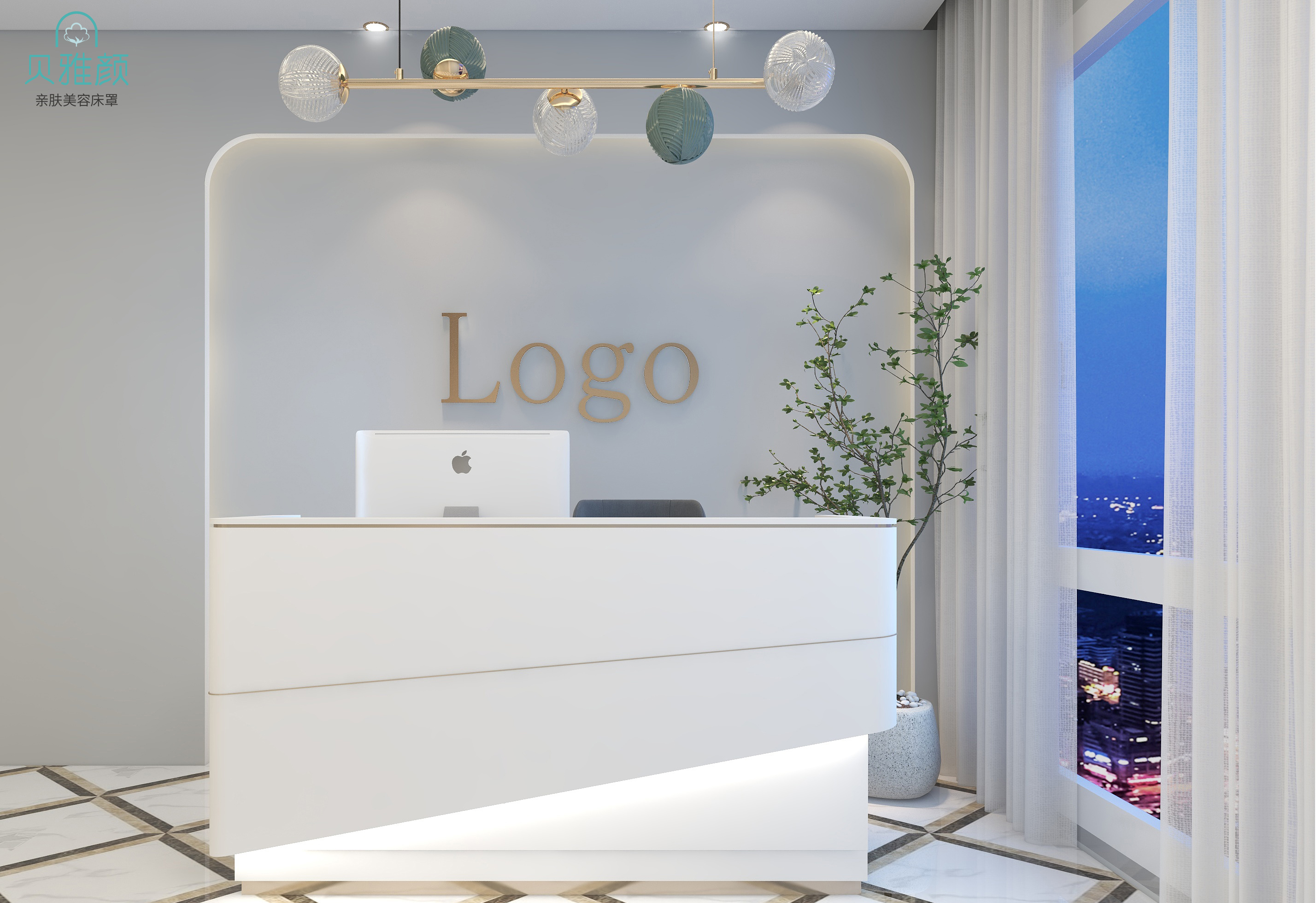 美容院前台七种风格布局分享