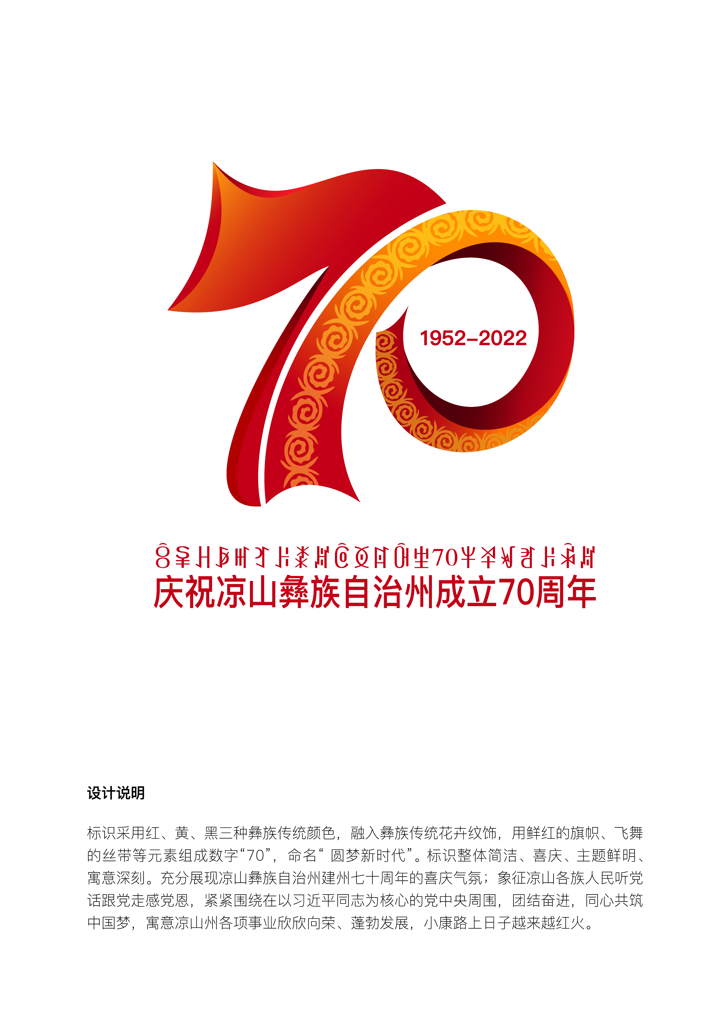 庆祝凉山彝族自治州成立70周年成就展在西昌开展