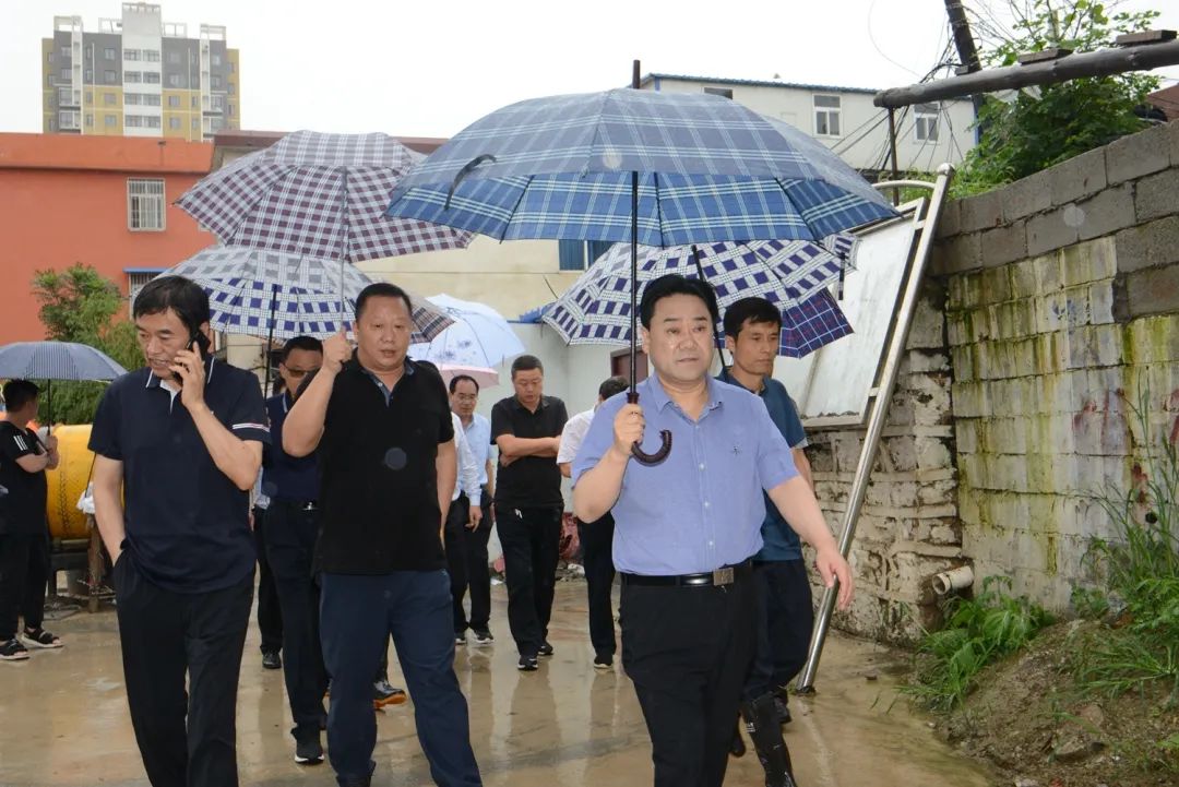 褚清黎检查指导城区防汛工作