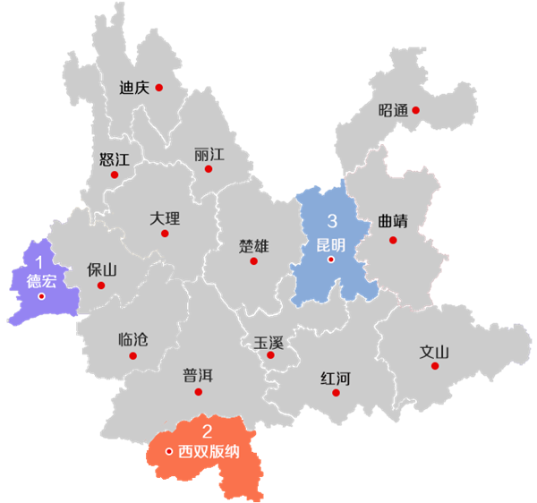 雲南2021年12月輿情地圖:媒體聚焦