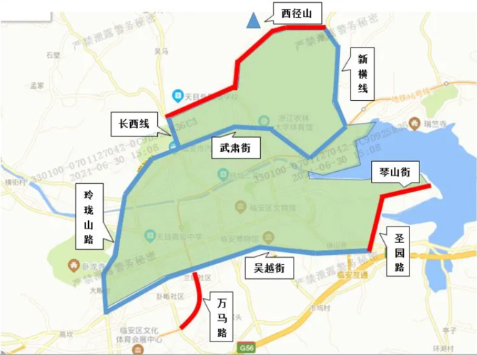 杭州禁摩区域是哪里到哪里?