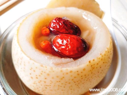 止咳化痰蒸梨怎么蒸(什么咳嗽不能吃梨)