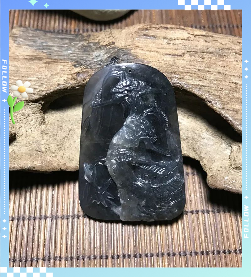 无意中发现的翡翠原石,加工后竟是乌鸡种,起货效果如何?