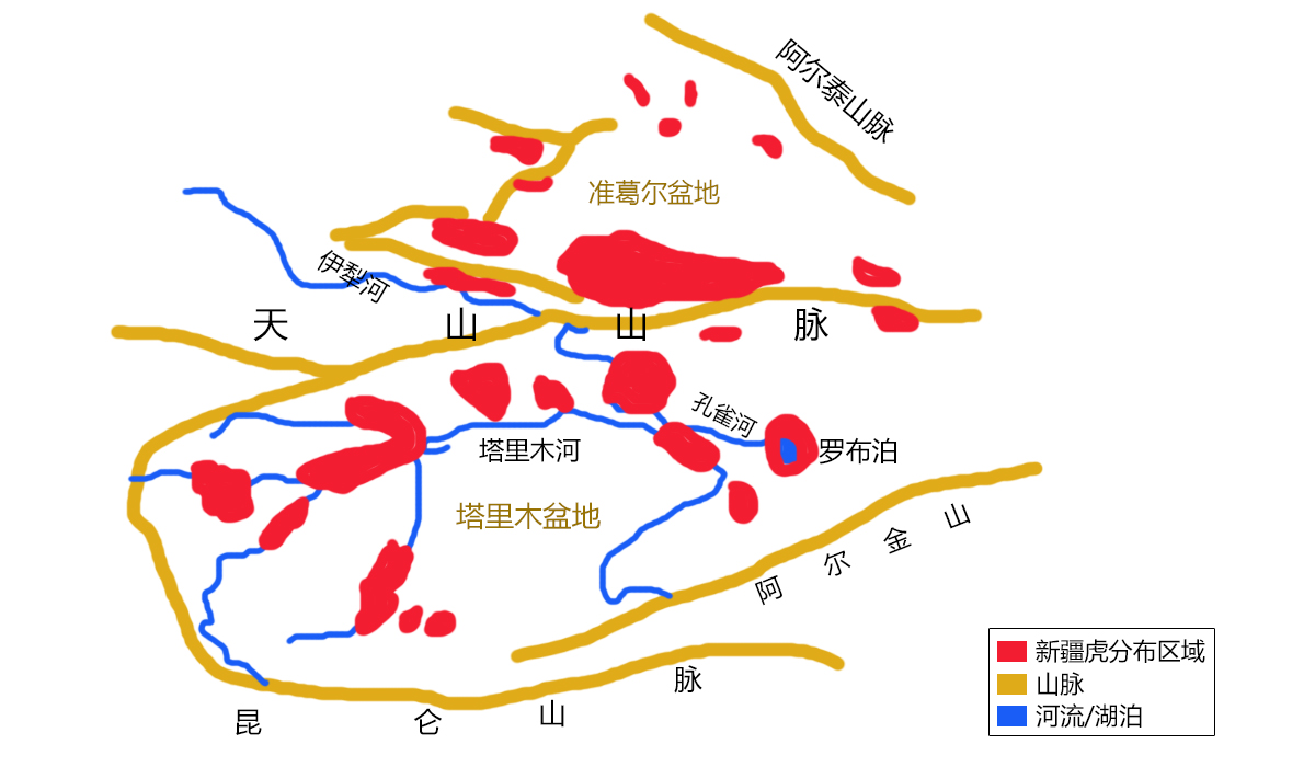 新疆三大河流图片